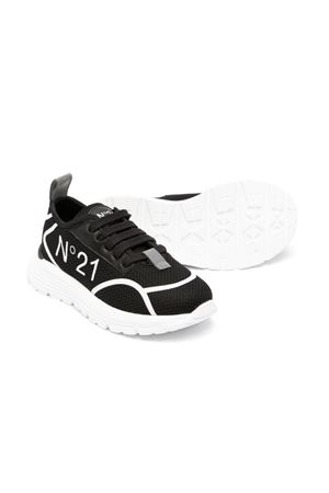 sneakers in tessuto nero N°21 KIDS | 7529904